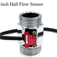 Switch Flowmeter Hall-Sensor Industrial-Turbine Water-Flow DN25 for 7V-24V 1inch