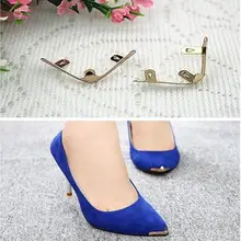 6 шт./партия) Женская обувь передний конец повреждения Ремонт передней части хедж металлическое покрытие обслуживание носок обувь аксессуары