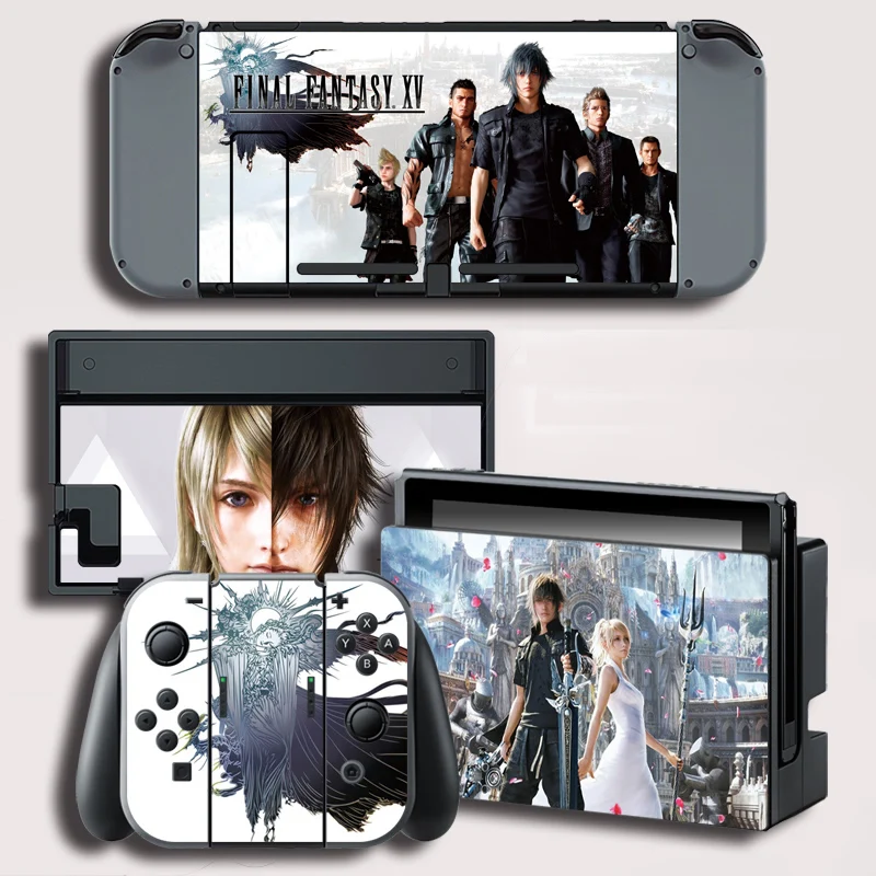 

Vinyl Cover Decal Skin Sticker Final Fantasy Stickers For Nintend Switch For NS Gaming Console + Controller Decal Cover Sticker