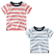 Summer New Striped Children T Shirts Boys Kids T-Shirt Designs Teen Clothing For Boys Baby Clothing Girls T-Shirts Summer New Striped Children T Shirts Boys Kids T-Shirt Designs Teen Clothing For Boys Baby Clothing Girls T-Shirts