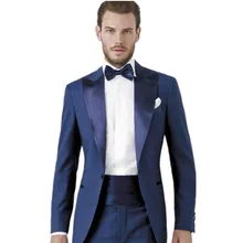 New Handsome Groom suits Groomsmen Custom Made Slim Fit Best Man Suit Wedding Men Suits Bridegroom Formal suits