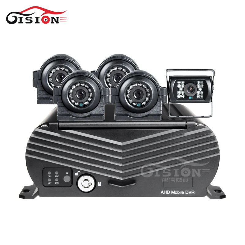 8CH GPS AHD Автомобильный видеорегистратор Мобильный Dvr 2 ТБ жесткий диск I/O