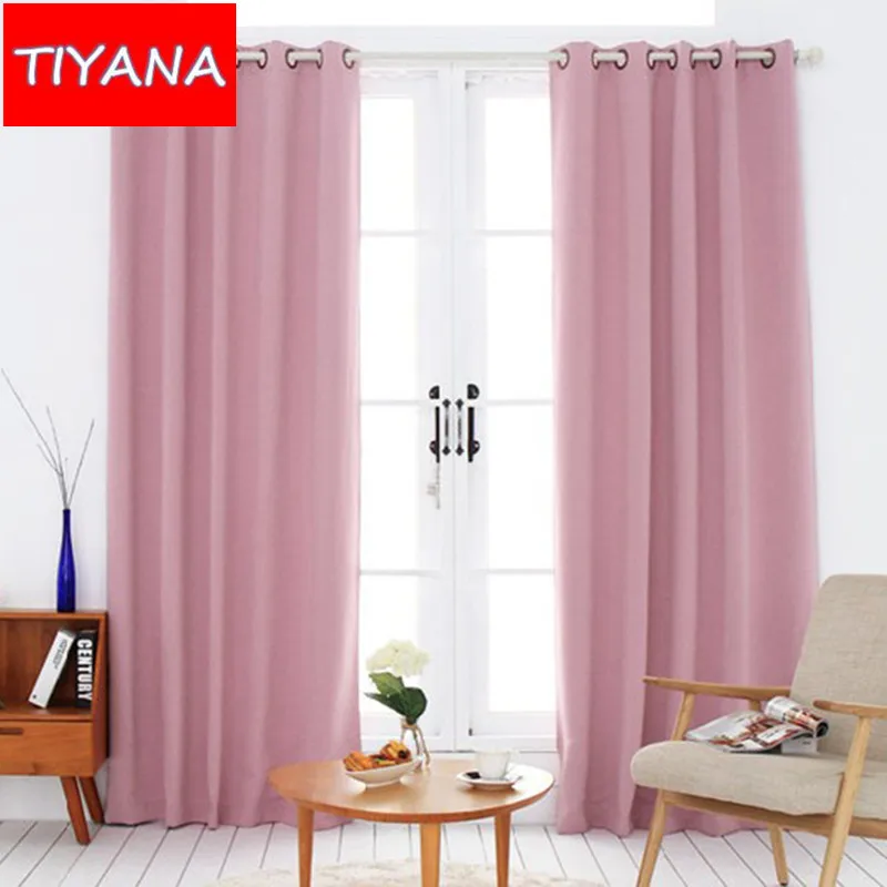 Solid Colors Blackout font b Curtains b font for the Bedroom Modern font b Custom b