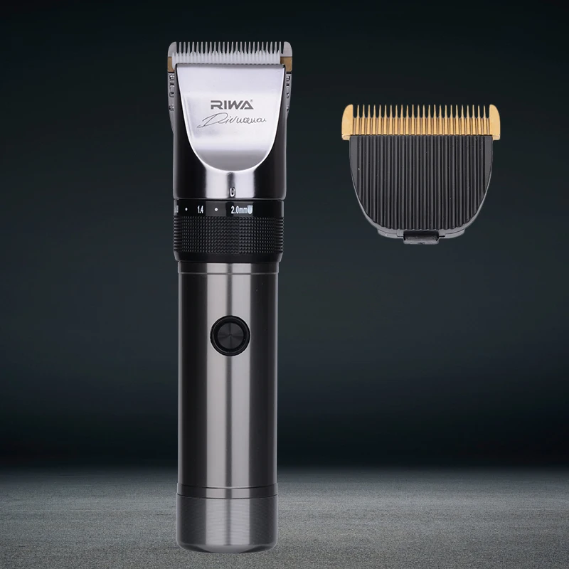 100-240V RIWA X9 Electric Haircut Titanium Ceramic Blade Clipper Rechargeable Hair Trimmer Men Cutting Hair Machine For Trimmer original riwa x7 fast charge electric washable hair clipper professsional rechargeable hair trimmer with titanium ceramic blade