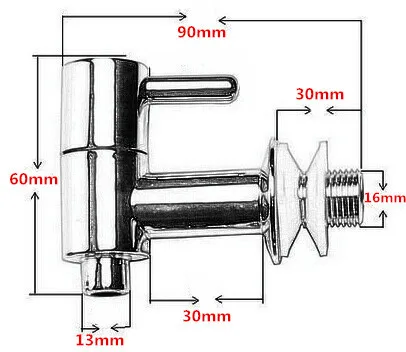 16 мм Новинка 304 Нержавеющая сталь кран/кран бочонок кран для напитков, вина, пива, сока диспенсер BF112