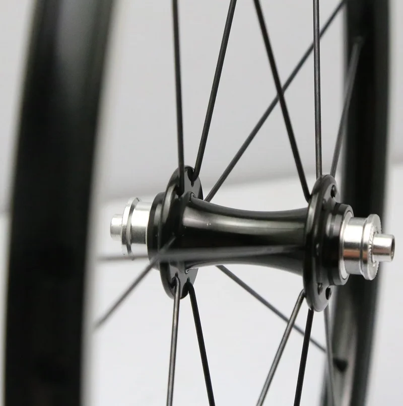 Sale 16 x1 3/8" ( 349 ) black 2/3speed front wheel 14hole for brompton 1
