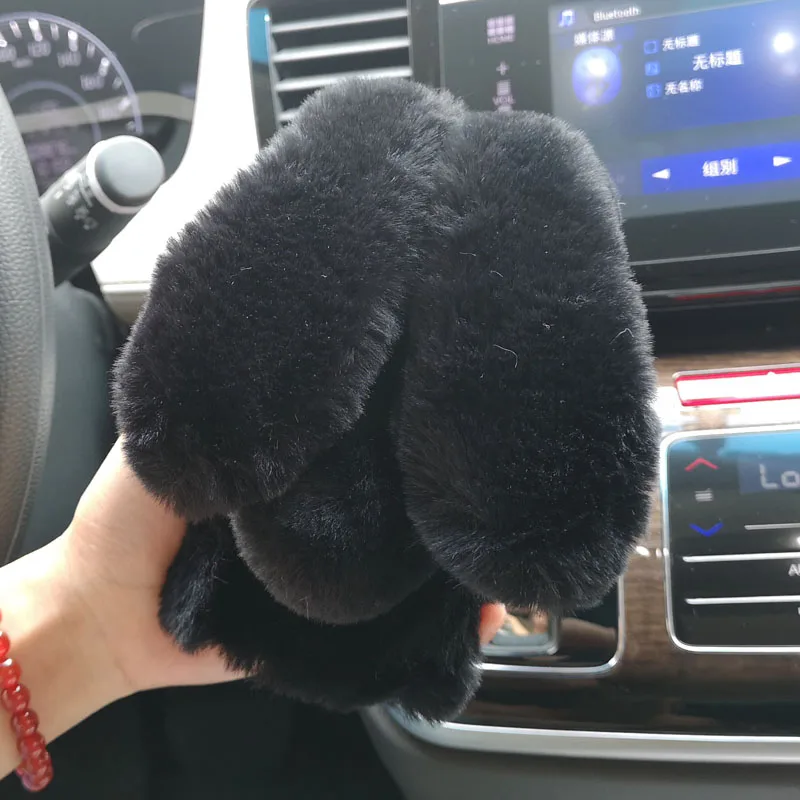 

Geruide Rabbit Fur Plush Phone Case For Cubot Note S 5.5'' Cubot Dinosaur Soft Fluffy Case TPU Cover For Cubot Note S Dinosaur