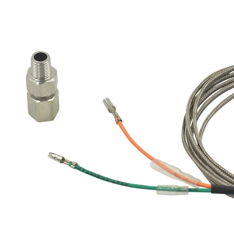 Exhaust Temperature Sensor Dragon gauge Exhaust gas CarTemp sensor 2m EGT K Type Thermocouple Probe Temperature Sensors Threads Temp Sensor Gauge