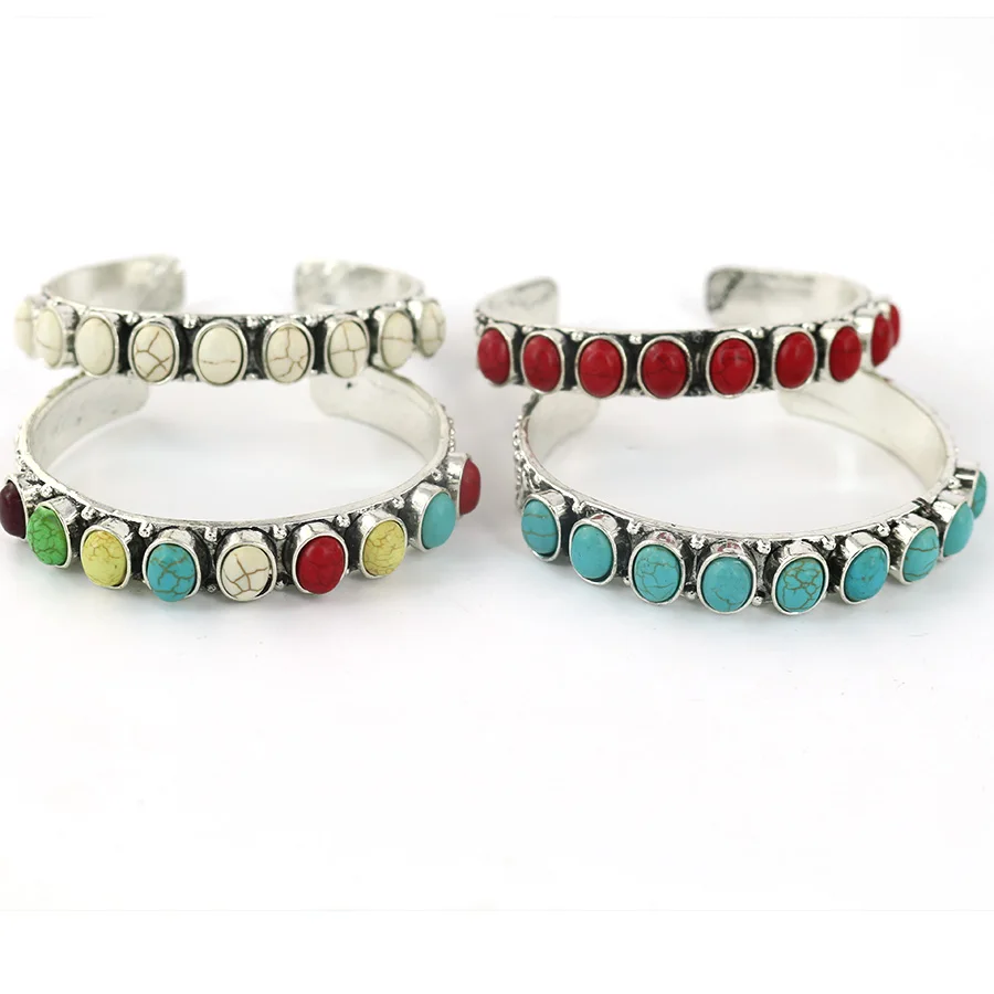 hot bohemian bracelet color stone t urquoise bracelet female popular jewelry bracelet bracelet