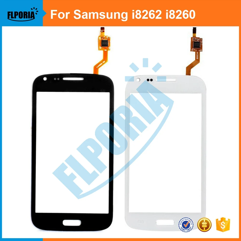 Flporia 1 шт. для Samsung Galaxy Core GT i8262 i8262d i8260 8262 8260+ качество touch Панель планшета Экран черный белый