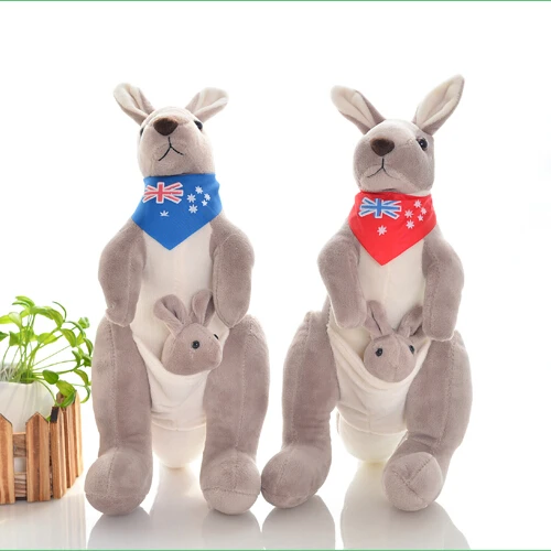 

35Cm Cute Australian High Kangaroo Plush Doll Children Plush Toys for Christmas Gift