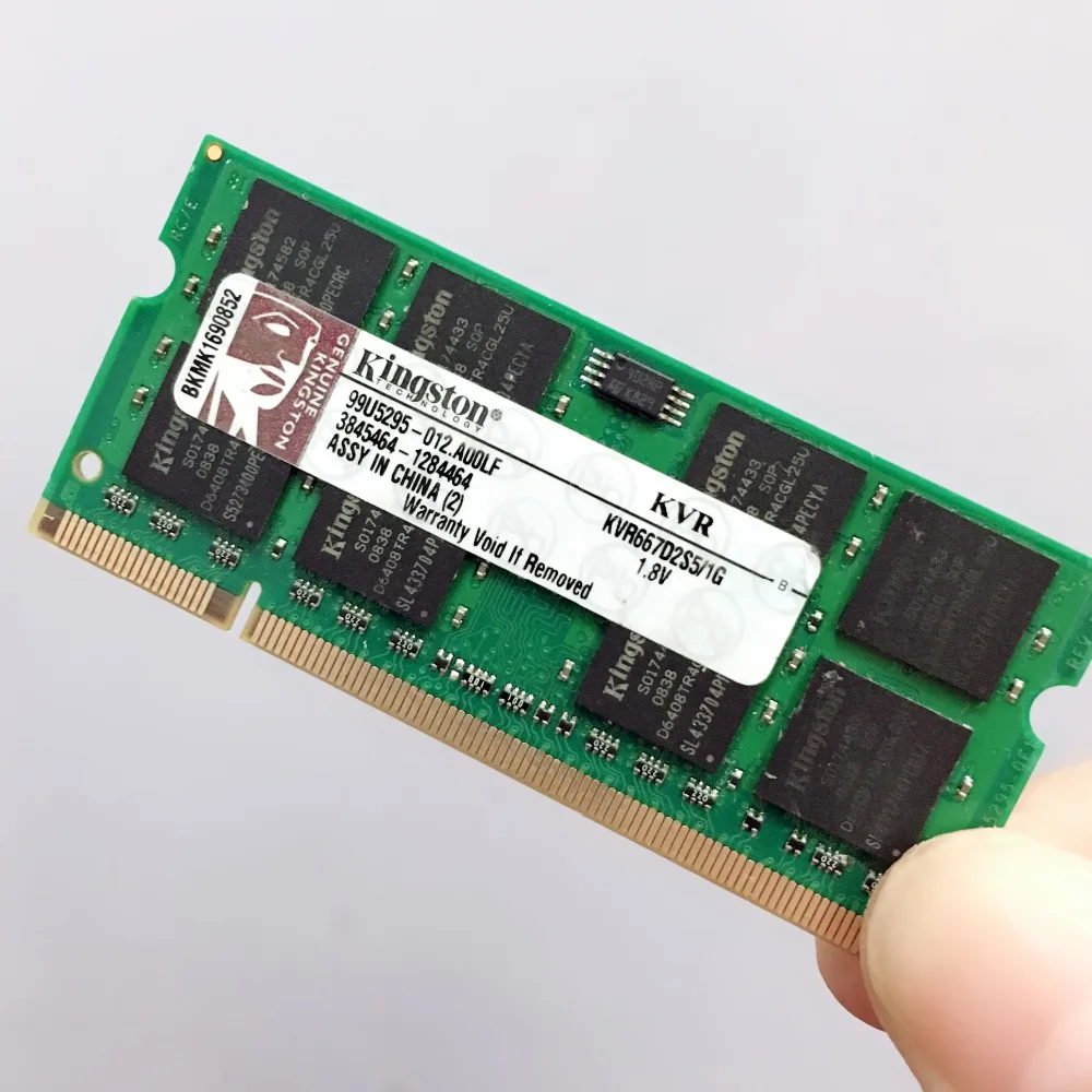 Kingston Laptop Notebook 1GB 2GB 1G 2G PC2 DDR2 5300S 6400S 667 800 667MHZ 800MHZ ECC Laptop Notebook memory RAM