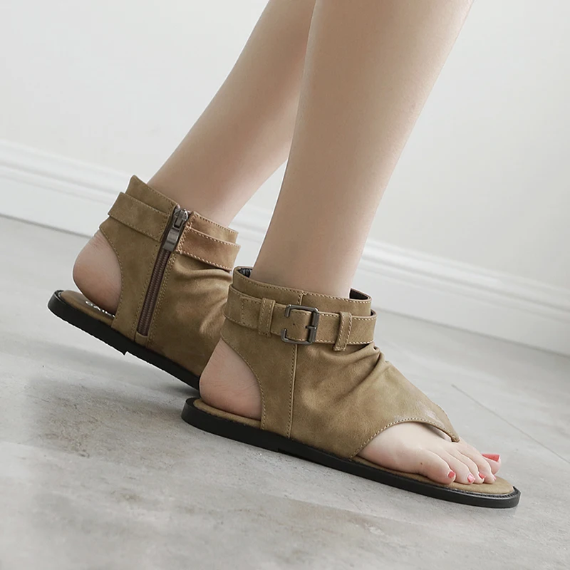 Г. Европейские сандалии на плоской подошве женская летняя обувь сандалии в римском стиле мужские и женские плоский сандалии Пляж уличные сандалии