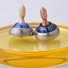 Коллекция уровень НЛО рука гироскопа создания Титан Лошадь Медь лошадь Дамаск наручники fingertip EDC игрушка