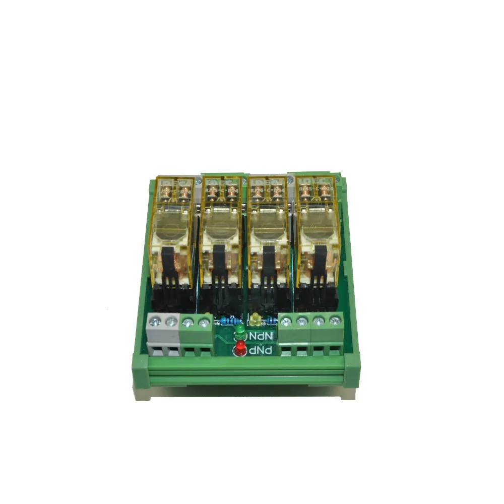 4 канальный DPDT din рейку IDEC RJ2S 24VDC интерфейсный релейный модуль|interface relay|din mounting