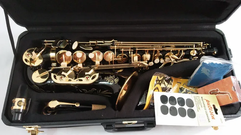 

High Quality New Selmer Mark VI Alto Saxophone France Black Instrument E Flat music professional Alto Saxophone Free shipping