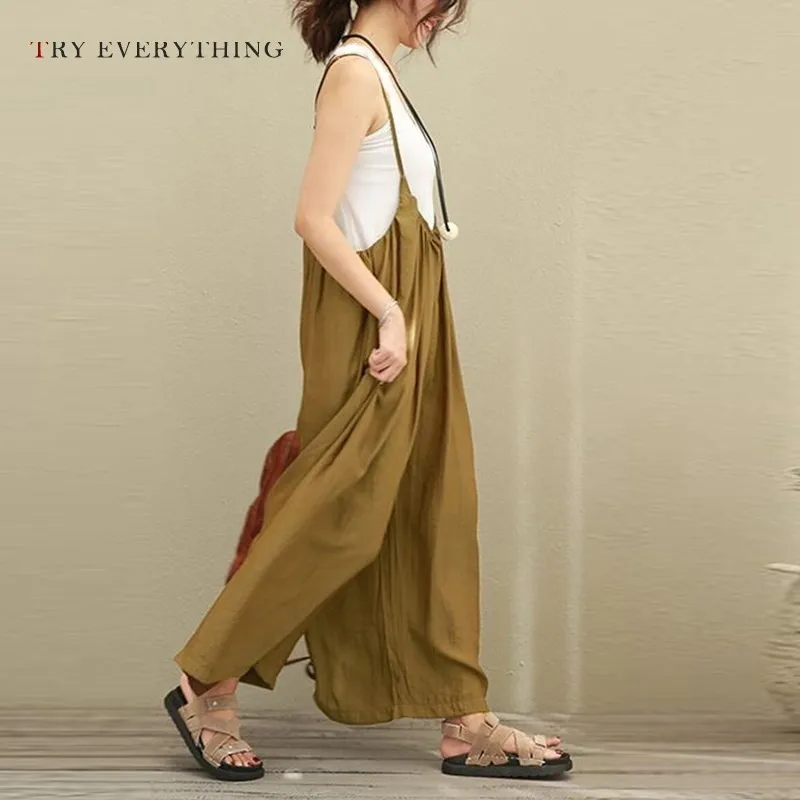 black linen jumpsuit womens