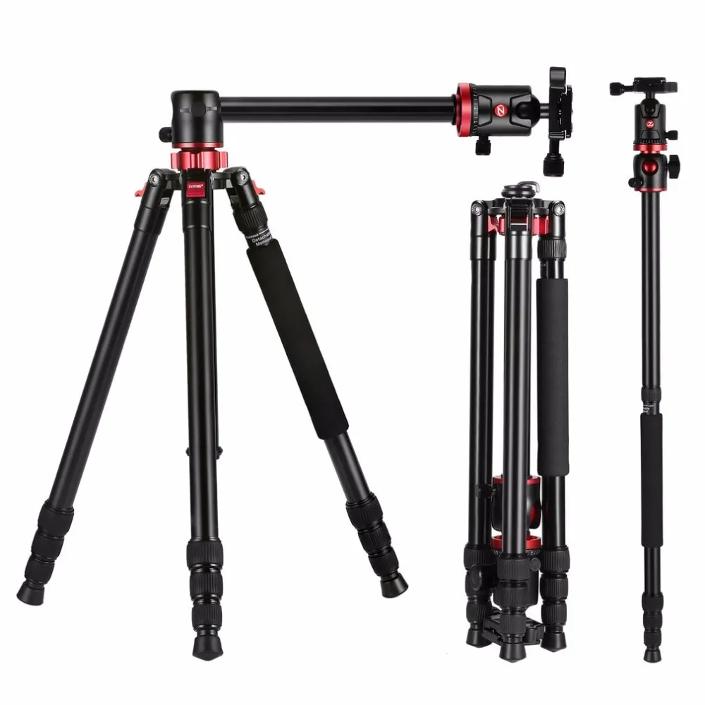 

ZOMEI M8 Professional Camera Portable Compact Aluminum Tripod Monopod With Ball Head Non-slip Rubber For DSLR Camera
