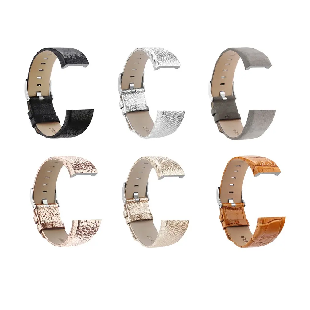 

PU Leather Strap Watch Wristband Bracelet Replacement Comfortable Waterproof Sturdy Durable Muti-color For Fitbit Charge 2