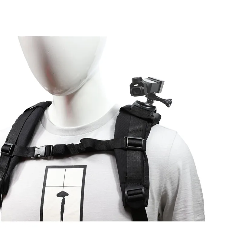 Плечевой ремень Рюкзак фиксированные ремни кронштейн держатель стенд ж/Рамка адаптер для DJI OSMO Карманный карданный аксессуары для камеры