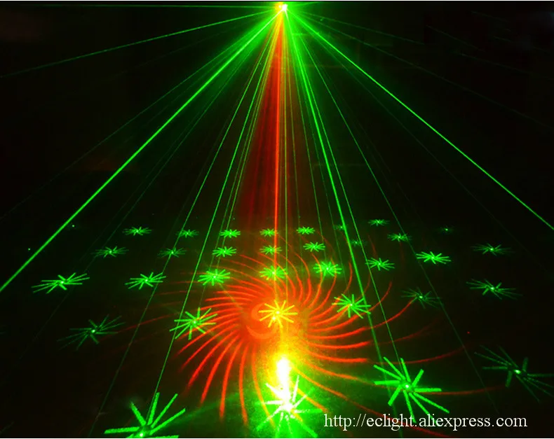 Efeito de Iluminação do Estágio Estágio do Laser do Partido Partido de Dança 40 em 1 Padrão Verde Laser Vermelho Lanterna dj do Laser do 5 Lanterna DJ efeito de iluminação do estágio do laser Do Partido de dança