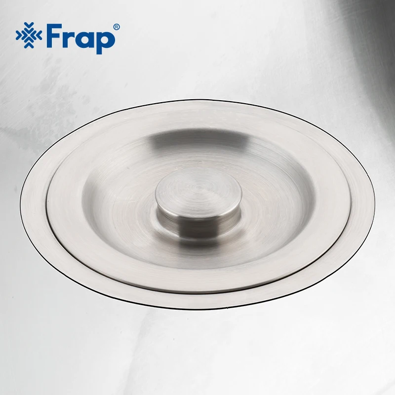 

Frap Stainless Steel Drain Strainer Plug Home Kitchen Strainer Deodorant Home Cleaning Tool Sink Cover Garbage Separation Y81044
