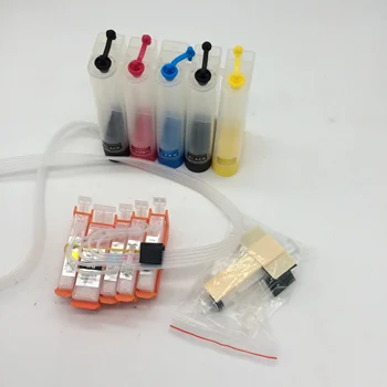 

For Canon PGI-825BK,CLI-826BK/C/M/Y Cis Refill Ink System PIXMA Ip4880