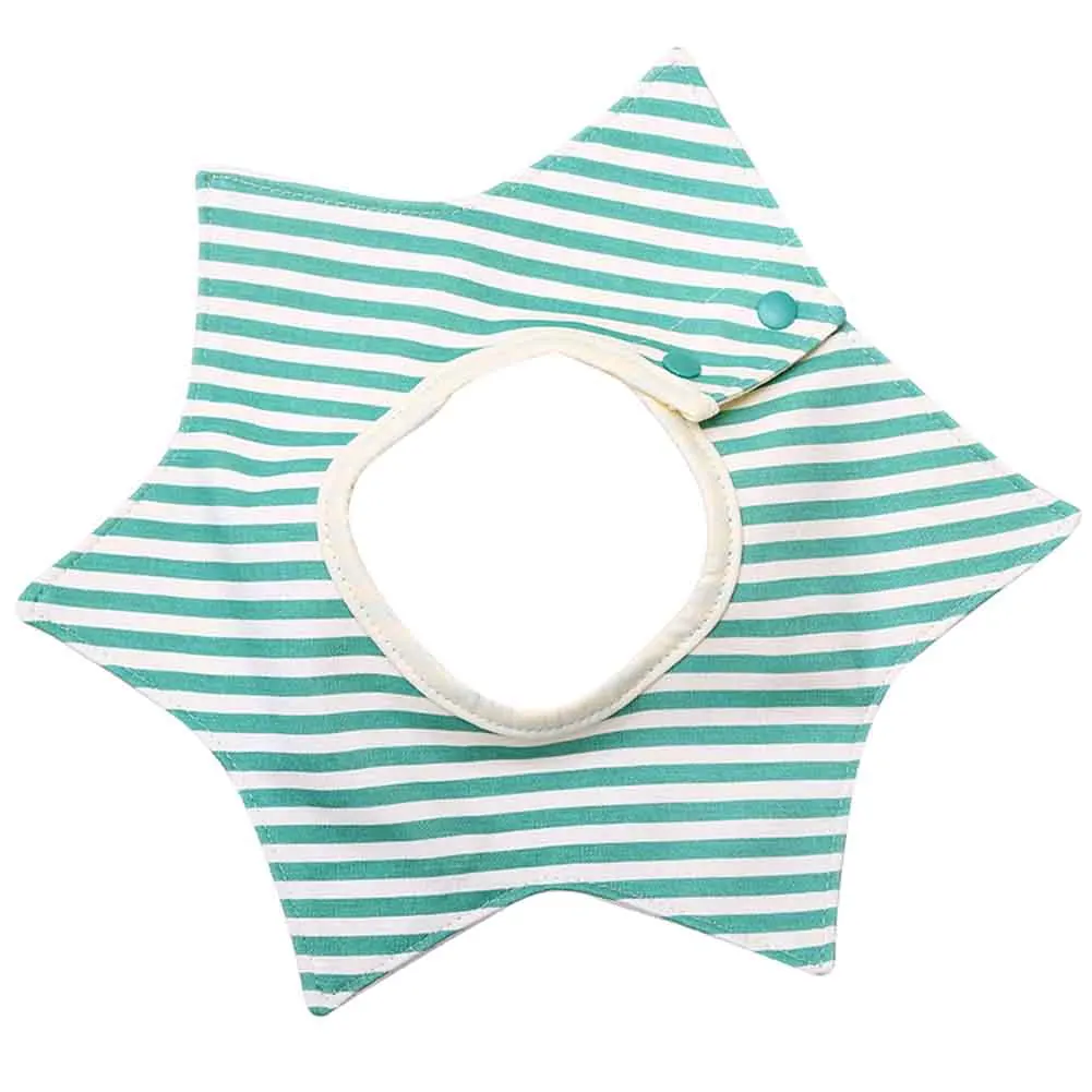 New Baby Bibs Round Neck Burp 360 Degree Cotton Newborn Baby Bibs