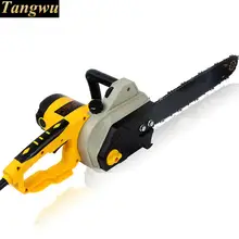 Free shipping High-power electric chain saw home carpentry. Logging.Chain saws wood