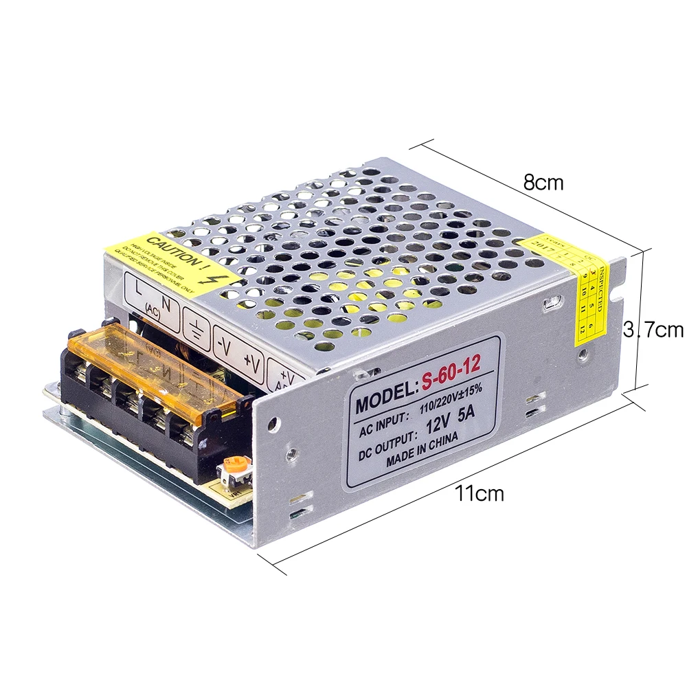 Блок питания для светодиодсветильник ленты SMD 5050 3528 1A 2A 3A 5A 8A 10A 12A 15A 20A 30A 40A AC 110V 265V к