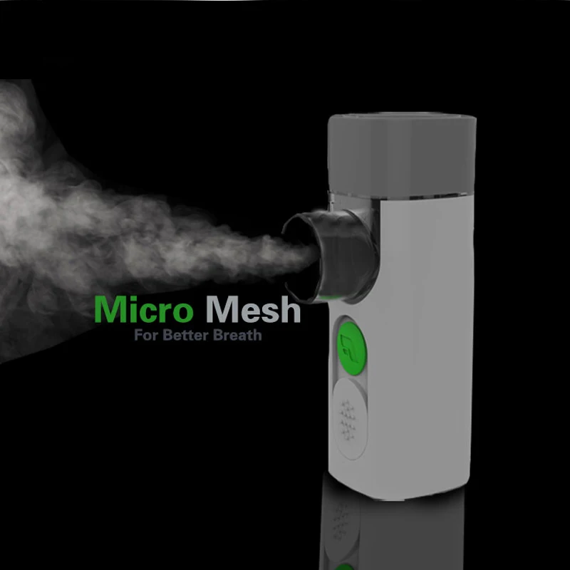 

Rechargeable handhold atomizer for adult kid nebulizer respiratory medical equipment personal inhaler portable mesh nebulizer