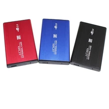 2,5 дюймов HDD Externo корпус металлический внешний ящик для хранения Sata к USB 2,0 жесткий диск с usb-кабелем