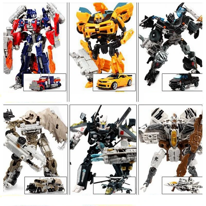 Nuevo Anime 16 estilo transformación 4 coches Robots juguete pvc figuras de acción Brinquedos modelo clásico juguetes niños para regalos juguetes Nuevo Anime 16 estilo transformación 4 coches Robots juguete pvc figuras de acción Brinquedos modelo clásico juguetes niños para regalos juguetes