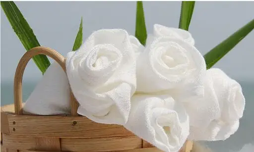 Baby Girls Muslin Square Bouquet
