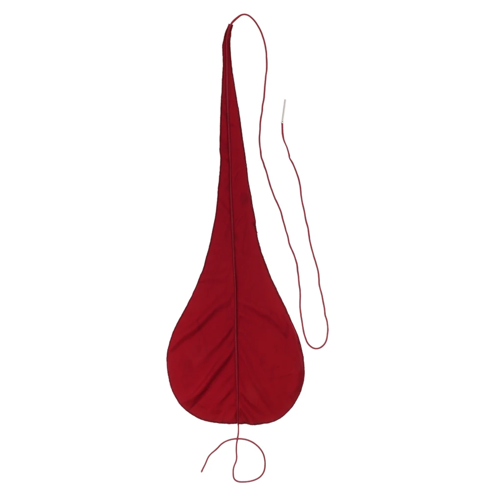 Reusable Red Water Absorbing Cloth For Horn Oboe Woodwind Accessory