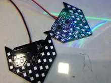 Red Yellow Green Blue 33 SMD LED Sequential Arrow Panel Car Side Mirror Turn Signal Blinker Light
