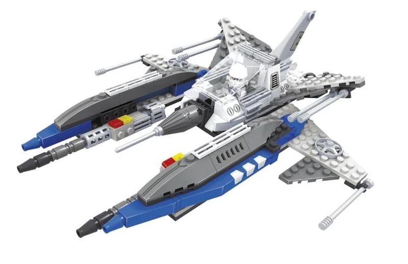 

Building Block Set Compatible with lego aerospace 288 3D Construction Brick Educational Hobbies Toys for Kids