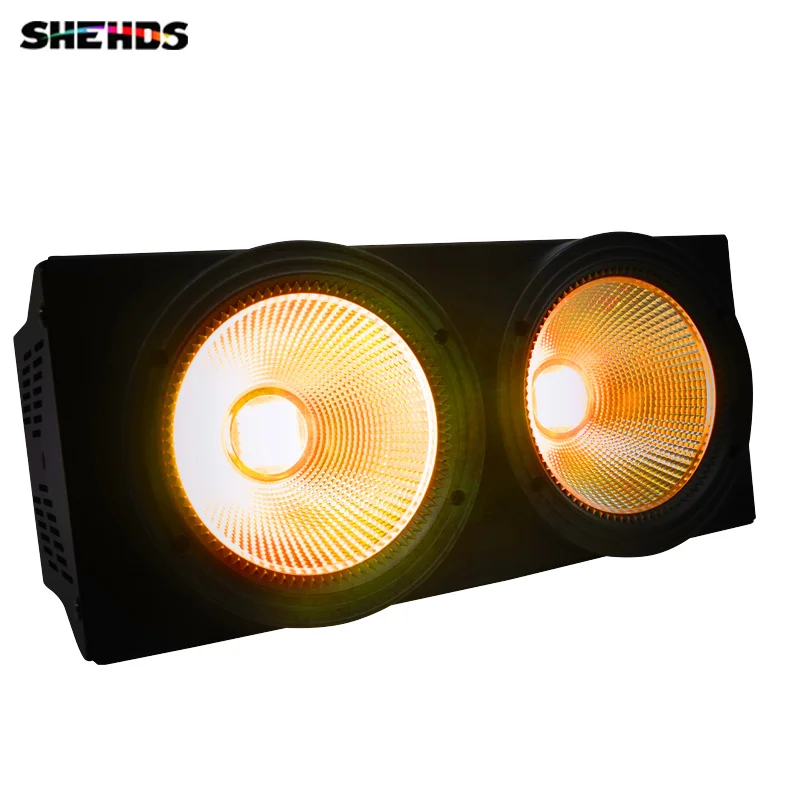  2Pcs 200W LED COB Wash Audience Light 2eye 2x100W Flood Stage Light LED Matrix Blinder Light DMX St - 32858305950
