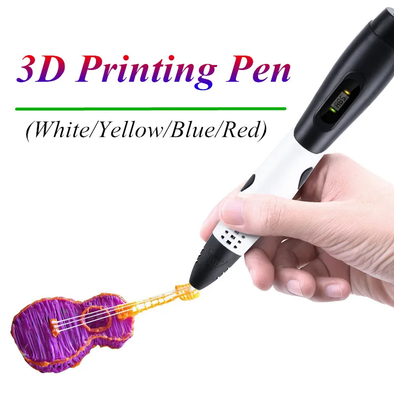

2018 Original 3D Printer Pen 3D Pens 3D Pen Doodler Magic 3D Printer Pen 5V2A USB Charging 1.75mm abs/pla Filament For Best Gift
