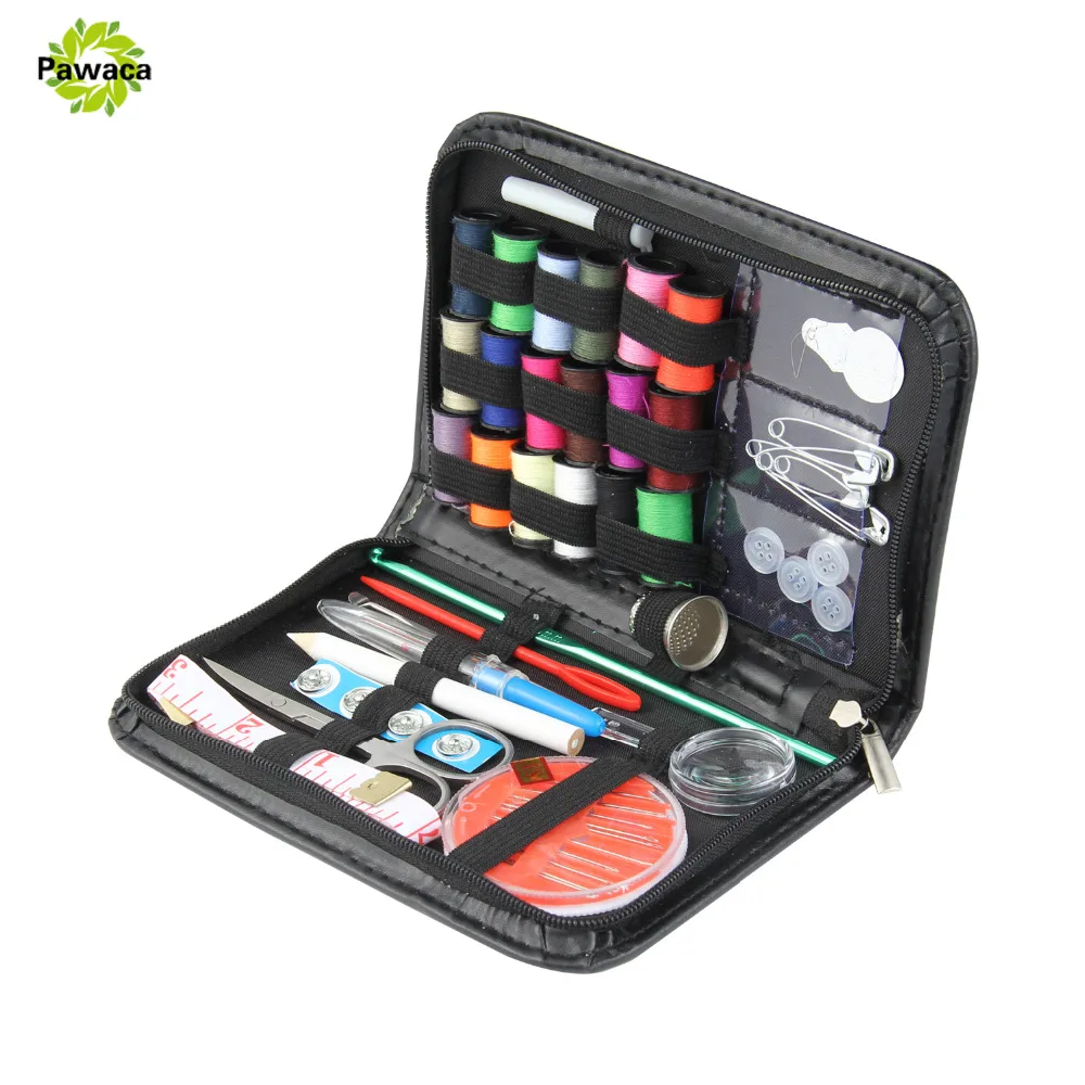 DIY Portable Sewing Box Set Multi function Travel Sewing Kit Needle