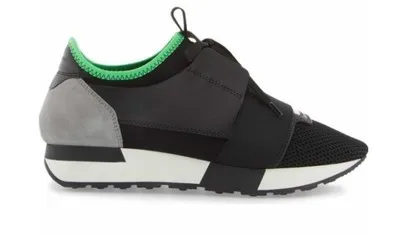 

New hot Race Runners Perfect quatily Mens Trainers Lace-Up casual shoes With original box and dust bag Free shipping