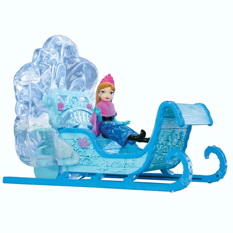 

Disney Frozen Princess Anna Sled Toy Set Ski Toys Christmas New Year Gift For Girl