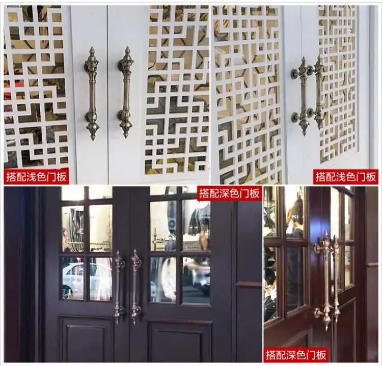 de madeira, botões para portão ao ar livre, Hardware, 1Pc