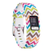 Силиконовый сменный спортивный браслет с надписью ремешок для Garmin Vivofit 4, модные для занятий фитнесом аксессуары браслеты, большой/маленький