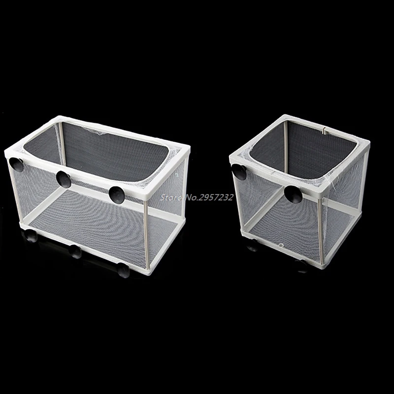 

Aquarium Fish Tank Double Breed Incubator Breeder Rearing Trap Box Hatchery S/L