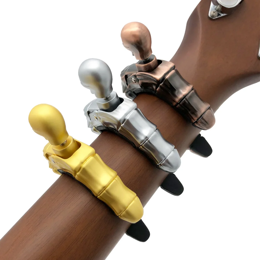 SLOZZ cráneo Guitarra Capo 6 cadena clásica acústica Guitarra eléctrica bajo accesorios Metal Capotraste Guitarra hueso del dedo SLOZZ cráneo Guitarra Capo 6 cadena clásica acústica Guitarra eléctrica bajo accesorios Metal Capotraste Guitarra hueso del dedo