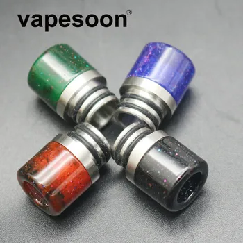 

5pcs Vapesoon 510 Drip Tip Vape resin driptip 510 Electronic Cigarette wide bore Mouthpieces for Vape Tank Vaporizer Atomizer