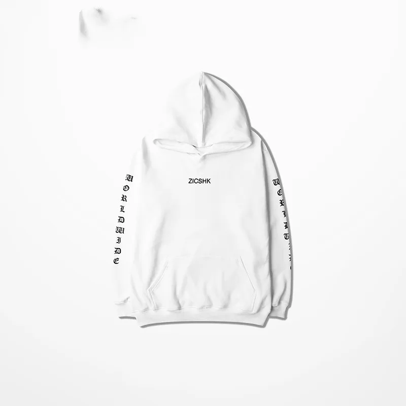 Fashion Hoodies Zischk Graffiti Print Orange Zischka Hoodies Hip Hop Skateboard High Street Justin Bieber Sweatshirt Men As Size