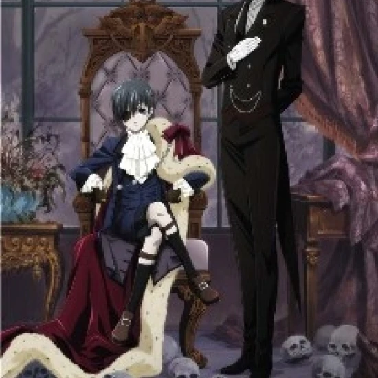 Black Butler Sebastian and Ciel Anime Poster Print (24 X 36)