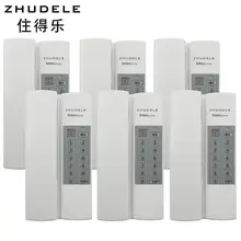ZHUDELE Multi-функции безопасной и удобной склад домофон, 6-способ аудио система внутренней связи, общественных домофон, конфиденциальность